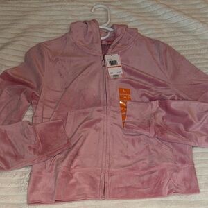 Juicy Couture Classic Zip Up Hoodie in Pink and Dark Pink - $35 each